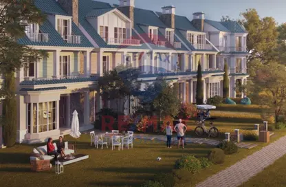 Townhouse - 2 Bedrooms - 2 Bathrooms for sale in Mountain View iCity October - 6 October Compounds - 6 October City - Giza