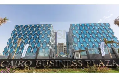 Office Space - Studio - 1 Bathroom for rent in Cairo Business Plaza - North Teseen St. - The 5th Settlement - New Cairo City - Cairo