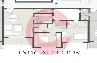 شقة - 2 غرف نوم - 3 حمامات للبيع في بالم هيلز - كمبوندات الاسكندرية - الاسكندرية
