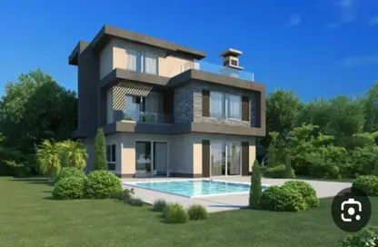 Villa - 5 Bedrooms - 5 Bathrooms for sale in New Giza - Cairo Alexandria Desert Road - 6 October City - Giza