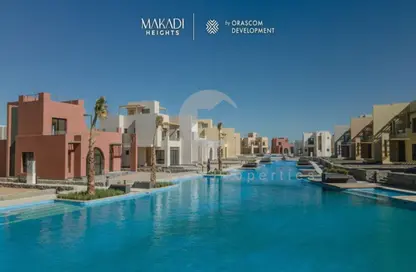 منزل مزدوج - 3 غرف نوم - 3 حمامات للبيع في مكادي اوراسكوم - مكادي - الغردقة - محافظة البحر الاحمر