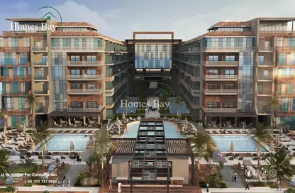 Apartment - 2 Bedrooms - 1 Bathroom for sale in Al Ahyaa District - Hurghada - Red Sea