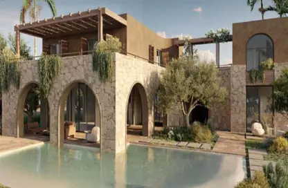 Twin House - 3 Bedrooms - 4 Bathrooms for sale in Ramla Lakeside - Qesm Ad Dabaah - North Coast