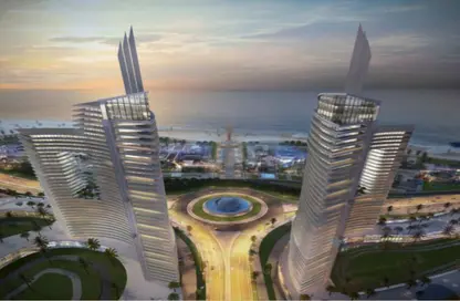 Apartment - Studio - 1 Bathroom for sale in The Gate Towers - New Alamein City - Al Alamein - North Coast