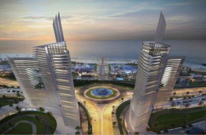 Apartment - 3 Bedrooms - 2 Bathrooms for sale in The Gate Towers - New Alamein City - Al Alamein - North Coast