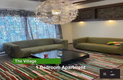 Apartment - 1 Bedroom - 2 Bathrooms for rent in The Village - South Investors Area - New Cairo City - Cairo