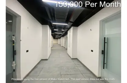 Office Space - Studio - 2 Bathrooms for rent in Lake View Residence - 5th Settlement Compounds - The 5th Settlement - New Cairo City - Cairo