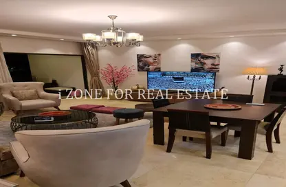 Apartment - 2 Bedrooms - 2 Bathrooms for rent in Lake View Residence - 5th Settlement Compounds - The 5th Settlement - New Cairo City - Cairo