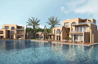 Apartment - 3 Bedrooms - 4 Bathrooms for sale in Mangroovy Residence - Al Gouna - Hurghada - Red Sea
