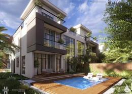 Villa - 3 bedrooms - 3 bathrooms for للبيع in Swan Lake - The 1st Settlement - New Cairo City - Cairo