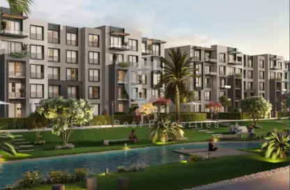 Apartment - 2 Bedrooms - 2 Bathrooms for sale in Garden Lakes - 6 October Compounds - 6 October City - Giza