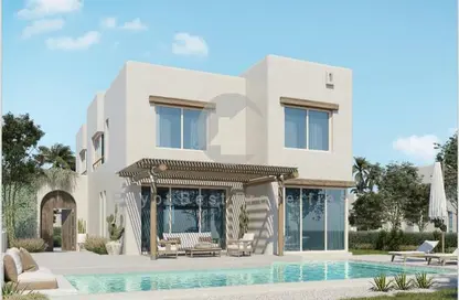 شاليه - 2 غرف نوم - 2 حمامات للبيع في هاسيندا ويست - راس الحكمة - الساحل الشمالي