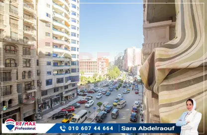 شقة - 3 غرف نوم - 2 حمامات للبيع في شارع زكي رجب - سموحة - حي شرق - الاسكندرية