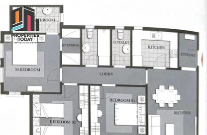 Penthouse - 4 Bedrooms - 3 Bathrooms for sale in Mountain View iCity October - 6 October Compounds - 6 October City - Giza
