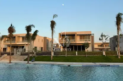 Twin House - 3 Bedrooms - 4 Bathrooms for sale in Hadaba - Fayoum Desert road - 6 October City - Giza