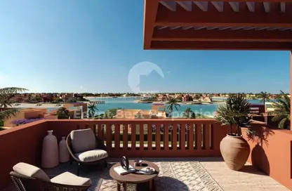 دوبلكس - 3 غرف نوم - 3 حمامات للبيع في مانجروفي ريزيدنس - الجونة - الغردقة - محافظة البحر الاحمر