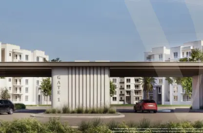 شقة - 3 غرف نوم - 2 حمامات للبيع في ويست فيو ريزيدينس - مدينة زايد الجديدة - الشيخ زايد - الجيزة