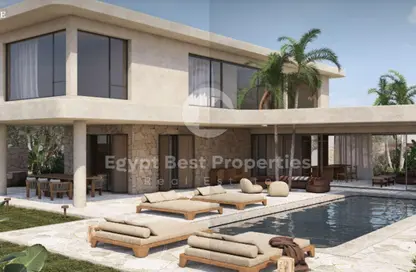 Villa - 4 Bedrooms - 5 Bathrooms for sale in Ramla Lakeside - Qesm Ad Dabaah - North Coast