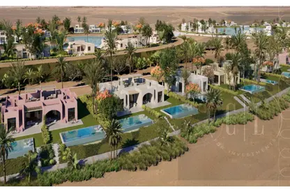 منزل مزدوج - 3 غرف نوم - 4 حمامات للبيع في ناينز - الجونة - الغردقة - محافظة البحر الاحمر