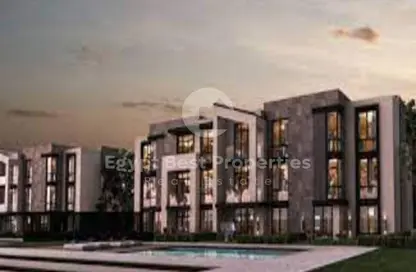 Apartment - 1 Bedroom - 2 Bathrooms for sale in Crescent Walk - 5th Settlement Compounds - The 5th Settlement - New Cairo City - Cairo