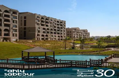 شقق فندقية - غرفة نوم - 2 حمامات للبيع في الياسمين 8 - الياسمين - مدينة القاهرة الجديدة - القاهرة