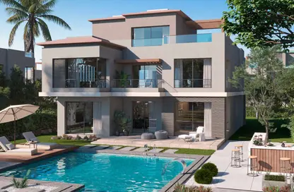 Villa - 6 Bedrooms - 7 Bathrooms for sale in Badya Palm Hills - 6 October Compounds - 6 October City - Giza