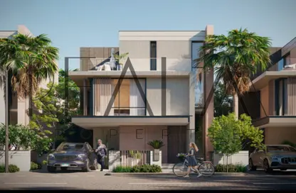 Villa - 3 Bedrooms - 3 Bathrooms for sale in Palm Hills Golf Extension - Al Wahat Road - 6 October City - Giza