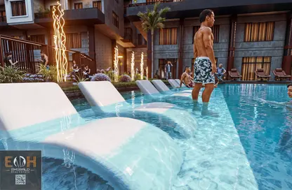 Apartment - 1 Bedroom - 1 Bathroom for sale in El Hadaba District - Hurghada - Red Sea