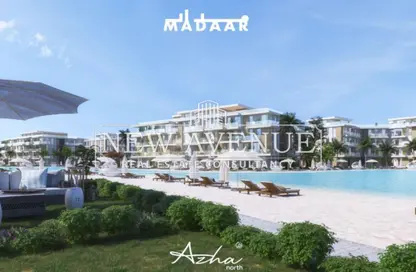 Chalet - 2 Bedrooms - 2 Bathrooms for sale in Azha North - Ras Al Hekma - North Coast