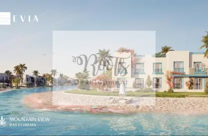 Townhouse - 3 Bedrooms - 4 Bathrooms for sale in Mountain View - Ras Al Hekma - North Coast