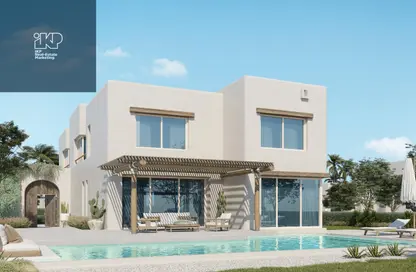 شاليه - غرفة نوم - 2 حمامات للبيع في هاسيندا وترز - قسم الضبعة - الساحل الشمالي