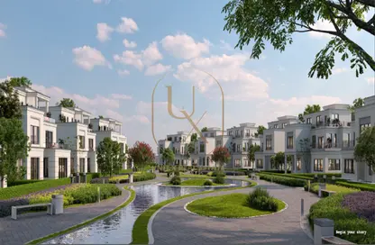 Twin House - 4 Bedrooms - 4 Bathrooms for sale in Solana - New Zayed City - Sheikh Zayed City - Giza