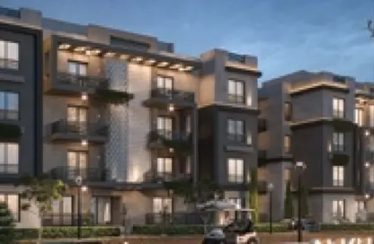 Apartment - 3 Bedrooms - 3 Bathrooms for sale in Boulevard Road - Green Belt - 6 October City - Giza Apartment - 3 Bedrooms - 3 Bathrooms for sale in Boulevard Road - Green Belt - 6 October City - Giza