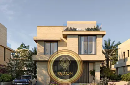 Villa - 4 Bedrooms - 4 Bathrooms for sale in Azzar - 5th Settlement Compounds - The 5th Settlement - New Cairo City - Cairo