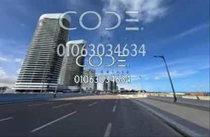 Apartment - 2 Bedrooms - 2 Bathrooms for sale in North Edge Towers - New Alamein City - Al Alamein - North Coast