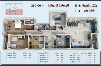 Apartment - 3 Bedrooms - 3 Bathrooms for sale in The 5th Settlement - New Cairo City - Cairo