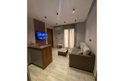 Apartment - 1 Bedroom - 1 Bathroom for rent in American University Housing District - 5th Settlement Compounds - The 5th Settlement - New Cairo City - Cairo