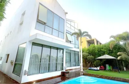 Villa - 5 Bedrooms - 5 Bathrooms for rent in Beverly Hills - Sheikh Zayed Compounds - Sheikh Zayed City - Giza