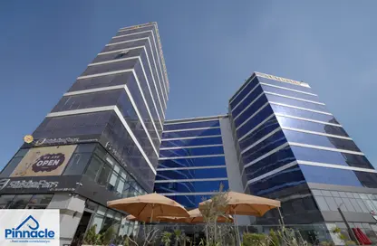 Office Space - Studio - 1 Bathroom for rent in Golden Tower 1 - MU-23 - New Capital City - Cairo