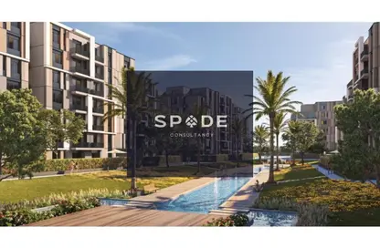 Apartment - 2 Bedrooms - 2 Bathrooms for sale in Swan Lake Residence - 5th Settlement Compounds - The 5th Settlement - New Cairo City - Cairo