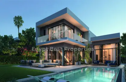 Villa - 7 Bedrooms - 7+ Bathrooms for sale in Swan Lake West - 6 October Compounds - 6 October City - Giza