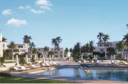 Chalet - 2 Bedrooms - 2 Bathrooms for sale in Hacienda West - Ras Al Hekma - North Coast