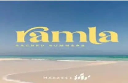 Chalet - 2 Bedrooms - 2 Bathrooms for sale in Ramla Lakeside - Qesm Ad Dabaah - North Coast