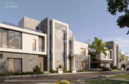 Villa - 4 Bedrooms - 4 Bathrooms for sale in Swan Lake Residence - 5th Settlement Compounds - The 5th Settlement - New Cairo City - Cairo