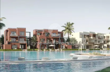 Chalet - 2 Bedrooms - 2 Bathrooms for sale in Mangroovy Residence - Al Gouna - Hurghada - Red Sea
