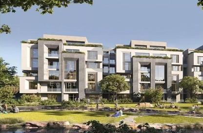 Duplex - 3 Bedrooms - 3 Bathrooms for sale in The brooks - El Katameya Compounds - El Katameya - New Cairo City - Cairo