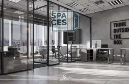 Office Space - Studio - 1 Bathroom for sale in Bank Center Street - South Teseen St. - The 5th Settlement - New Cairo City - Cairo