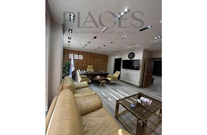 Office Space - Studio - 3 Bathrooms for rent in V90 - North Teseen St. - The 5th Settlement - New Cairo City - Cairo