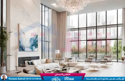 Apartment - 2 Bedrooms - 2 Bathrooms for sale in The One - Smouha - Hay Sharq - Alexandria