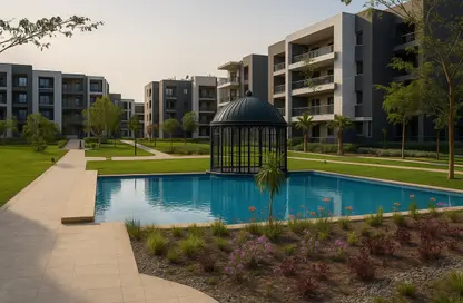 Apartment - 2 Bedrooms - 2 Bathrooms for sale in Sun Capital - Fayoum Desert road - 6 October City - Giza